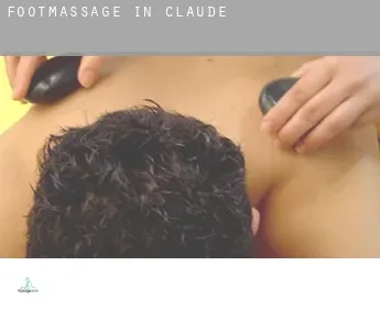 Foot massage in  Claude